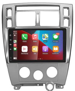 Autoradio para HYUNDAI TUCSON años 2005-10, Procesador 4 Nucleos (64+2) Android 13 - Pantalla 10" con CARPLAY y ANDROID AUTO Inalambrico + WIFI-GPS-BT (EN STOCK) QUAD64+2RAM-KBT SERIES