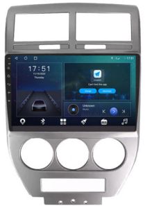 Autoradio para JEEP COMPASS años 2006-09, Pantalla QLED de 10" Procesador 8 Nucleos (64+4), Android 12 con Carplay inalambrico + procesador de audio DSP-GPS-BT-USB-WIFI-Chip4G (EN STOCK) OCTA64 SERIES