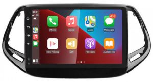 Autoradio para JEEP COMPASS años 2017-19, Procesador 4 Nucleos (64+2) Android 13 - Pantalla 10" con CARPLAY y ANDROID AUTO Inalambrico + WIFI-GPS-BT (EN STOCK) QUAD64+2RAM-KBT SERIES