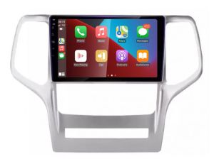 Autoradio para JEEP GRAND CHEROKEE años 2008-13, Procesador 4 Nucleos (64+2) Android 13 - Pantalla 9" con CARPLAY y ANDROID AUTO Inalambrico + WIFI-GPS-BT (EN STOCK) QUAD64+2RAM-KBT SERIES