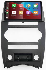 Autoradio para JEEP COMMANDER años 2007-08, Procesador 4 Nucleos (64+2) Android 13 - Pantalla 9" con CARPLAY y ANDROID AUTO Inalambrico + WIFI-GPS-BT (EN STOCK) QUAD64+2RAM-KBT SERIES