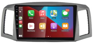 Autoradio para JEEP GRAND CHEROKEE años 2004-07, Procesador 4 Nucleos (64+2) Android 13 - Pantalla 10.1" con CARPLAY y ANDROID AUTO Inalambrico + WIFI-GPS-BT (EN STOCK) QUAD64+2RAM-KBT SERIES