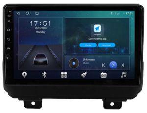 Autoradio para JEEP WRANGLER años 2018-20, Pantalla QLED de 10" Procesador 8 Nucleos (64+4), Android 12 con Carplay inalambrico + procesador de audio DSP-GPS-BT-USB-WIFI-Chip4G (EN STOCK) OCTA64 SERIES
