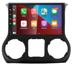 Autoradio para JEEP WRANGLER años 2008-17, Procesador 4 Nucleos (64+2) Android 13 - Pantalla 10" con CARPLAY y ANDROID AUTO Inalambrico + WIFI-GPS-BT (EN STOCK) QUAD64+2RAM-KBT SERIES