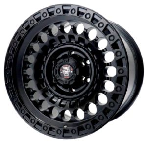 Juego de aros ZH Wheels  modelo JT220-7  matt black - 17"x9.0" - 6x139.7