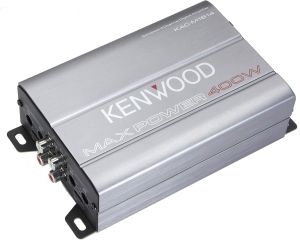 Amplificador de 4 canales marca KENWOOD modelo KAC-M1804
