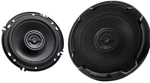 Juego de parlantes 6.5" marca KENWOOD modelo KFC-1696PS (100 RMS)