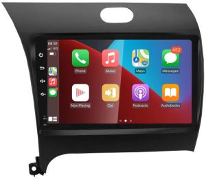 Autoradio para KIA CERATO años 2013-18, Procesador 4 Nucleos (64+2) Android 13 - Pantalla 9" con CARPLAY y ANDROID AUTO Inalambrico + WIFI-GPS-BT (EN STOCK) QUAD64+2RAM-KBT SERIES