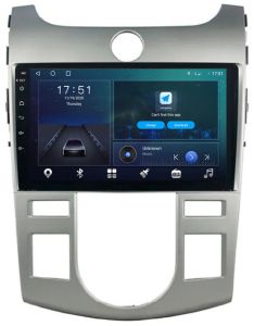 Autoradio para KIA CERATO FORTE años 2008-12, Pantalla QLED de 9" Procesador 8 Nucleos (64+4), Android 12 con Carplay inalambrico + procesador de audio DSP-GPS-BT-USB-WIFI-Chip4G (EN STOCK) OCTA64 SERIES