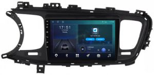 Autoradio para KIA OPTIMA años 2013-15, Pantalla QLED de 9" Procesador 8 Nucleos (64+4), Android 12 con Carplay inalambrico + procesador de audio DSP-GPS-BT-USB-WIFI-Chip4G (EN STOCK) OCTA64 SERIES
