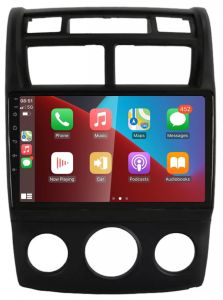 Autoradio para KIA SPORTAGE años 2005-10, Procesador 4 Nucleos (64+2) Android 13 - Pantalla 9" con CARPLAY y ANDROID AUTO Inalambrico + WIFI-GPS-BT (EN STOCK) QUAD64+2RAM-KBT SERIES