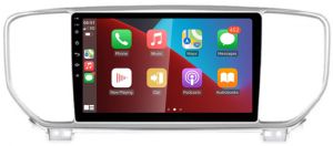 Autoradio para KIA SPORTAGE años 2016-20, Procesador 4 Nucleos (64+2) Android 13 - Pantalla 9" con CARPLAY y ANDROID AUTO Inalambrico + WIFI-GPS-BT (EN STOCK) QUAD64+2RAM-KBT SERIES