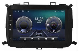 Autoradio para KIA CARENS años 2014-19, Pantalla QLED de 9" Procesador 8 Nucleos (64+4), Android 12 con Carplay inalambrico + procesador de audio DSP-GPS-BT-USB-WIFI-Chip4G (EN STOCK) OCTA64 SERIES