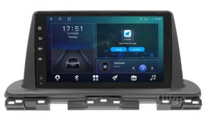 Autoradio para KIA CERATO años 2019-23, Pantalla QLED de 9" Procesador 8 Nucleos (64+4), Android 12 con Carplay inalambrico + procesador de audio DSP-GPS-BT-USB-WIFI-Chip4G (EN STOCK) OCTA64 SERIES