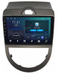 Autoradio para KIA SOUL años 2008-12, Pantalla QLED de 9" Procesador 8 Nucleos (64+4), Android 12 con Carplay inalambrico + procesador de audio DSP-GPS-BT-USB-WIFI-Chip4G (EN STOCK) OCTA64 SERIES