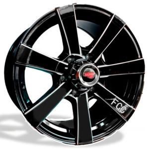 Juego de aros PDW Wheels  modelo L1984-11  mwb - 17"x8.5" - 6x139.7