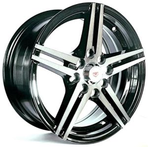 Juego de aros marca PDW Wheels modelo L2064-07  mfl-b - 14"x6.0" - 4x114.3 (8h)