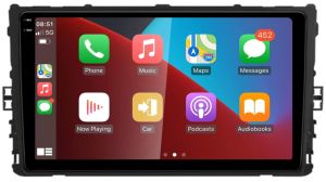 Autoradio para VW VIRTUS - TCROSS años 2018-24, Procesador 4 Nucleos (64+2) Android 13 - Pantalla 9" con CARPLAY y ANDROID AUTO Inalambrico + WIFI-GPS-BT (EN STOCK) QUAD64+2RAM-KBT SERIES