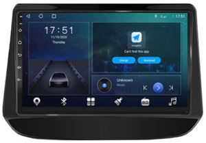 Autoradio para CHEVROLET ONYX años 2020-23, Pantalla QLED de 9" Procesador 8 Nucleos (64+4), Android 12 con Carplay inalambrico + procesador de audio DSP-GPS-BT-USB-WIFI-Chip4G (EN STOCK) OCTA64 SERIES