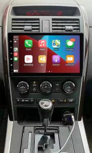 Autoradio para MAZDA CX9 años 2009-16, Procesador 4 Nucleos (64+2) Android 13 - Pantalla 10" con CARPLAY y ANDROID AUTO Inalambrico + WIFI-GPS-BT (EN STOCK) QUAD64+2RAM-KBT SERIES