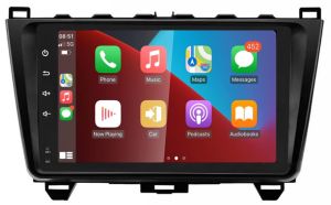 Autoradio para MAZDA 6 años 2006-12, Procesador 4 Nucleos (64+2) Android 13 - Pantalla 9" con CARPLAY y ANDROID AUTO Inalambrico + WIFI-GPS-BT (EN STOCK) QUAD64+2RAM-KBT SERIES