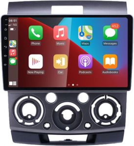 Autoradio para MAZDA BT-50 años del 2006-10, Procesador 4 Nucleos (64+2) Android 13 - Pantalla 9" con CARPLAY y ANDROID AUTO Inalambrico + WIFI-GPS-BT (EN STOCK) QUAD64+2RAM-KBT SERIES