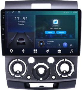 Autoradio para MAZDA BT-50 años del 2006-10, Pantalla QLED de 9" Procesador 8 Nucleos (64+4), Android 12 con Carplay inalambrico + procesador de audio DSP-GPS-BT-USB-WIFI-Chip4G (EN STOCK) OCTA64 SERIES