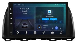 Autoradio Homologado para MAZDA CX5 años 2012-15, Pantalla QLED 10" Procesador 8 Nucleos (64+4Ram), Android 15 con Carplay Inalambrico y Android Auto inalambrico, entrada Chip4G, procesador DSP, BT, WIFI, full Apps (En Stock) Serie OCTA64