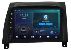Autoradio para MG modelo MG3 años 2012-18, Pantalla QLED de 9" Procesador 8 Nucleos (64+4), Android 12 con Carplay inalambrico + procesador de audio DSP-GPS-BT-USB-WIFI-Chip4G (EN STOCK) OCTA64 SERIES