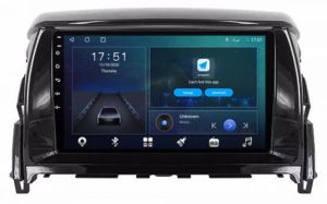 Autoradio para MITSUBISHI ECLIPSE años 2018-19, Pantalla QLED de 9" Procesador 8 Nucleos (64+4), Android 12 con Carplay inalambrico + procesador de audio DSP-GPS-BT-USB-WIFI-Chip4G (EN STOCK) OCTA64 SERIES