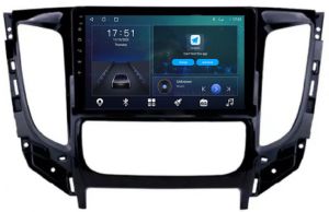Autoradio para MITSUBISHI MONTERO SPORT L200 años del 2018-21 (CLIMATIZADOR), Pantalla QLED de 9" Procesador 8 Nucleos (64+4), Android 12 con Carplay inalambrico + procesador de audio DSP-GPS-BT-USB-WIFI-Chip4G (EN STOCK) OCTA64 SERIES