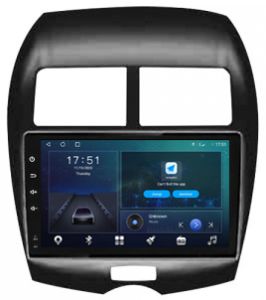 Autoradio para MITSUBISHI para el modelo ASX años 2010-16, Pantalla QLED de 10" Procesador 8 Nucleos (64+4), Android 12 con Carplay inalambrico + procesador de audio DSP-GPS-BT-USB-WIFI-Chip4G (EN STOCK) OCTA64 SERIES
