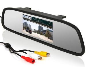 Espejo montable marca OZ- TUNING de 4.3" modelo OZ-1202