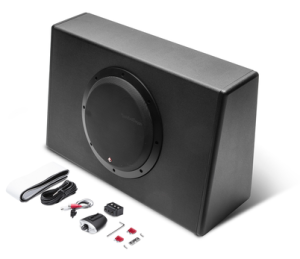 Subwoofer AMPLIFICADO de 10" marca ROCKFORD FOSGATE modelo P300-10T (300 RMS) Caja Sellada