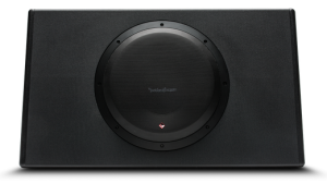 Subwoofer AMPLIFICADO de 12" marca ROCKFORD FOSGATE modelo P300-12T (300 RMS) Caja Sellada