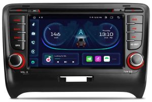 Autoradio Homologado Audi TT años 2006-12 con Procesador 8 Nucleos (32+2) Android 11 - Pantalla 7" con DVD-WIFI-GPS-BT+Cam+CARPLAY+DSP (Importación 7D) XTRONS OCTA 2RAM PREMIUM series