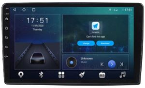 Autoradio para RENAULT modelo DUSTER años del 2014-21, Pantalla QLED de 10" Procesador 8 Nucleos (64+4), Android 12 con Carplay inalambrico + procesador de audio DSP-GPS-BT-USB-WIFI-Chip4G (EN STOCK) OCTA64 SERIES