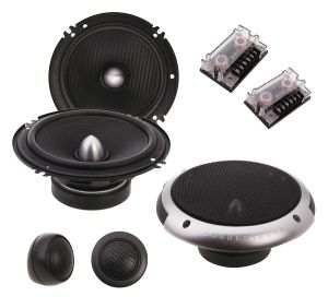 Juego de componentes de 2 vias 6.5" marca SOUNDSTREAM modelo PF.6 (120 RMS) 