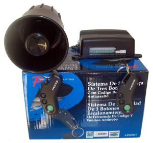 Alarma para vehiculo marca PRESTIGE modelo APS25HT