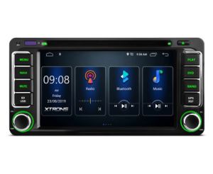 Autoradio homologado TOYOTA HIGHLANDER 2001-07 Procesador 4 Nucleos (16+2) Android 10 - Pantalla 6.2" CON DVD-WIFI-GPS-BT-Procesador Audio DSP +Cam +TV Full HD (Importación 10D) PREMIUM series