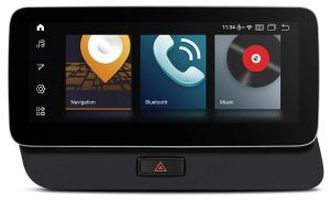 Autoradio Homologado Audi Q5 2009-17 Procesador 8 Nucleos (64+4) Android 10 - Pantalla 10.25" wide-screen con WIFI-GPS-BT-Procesador Audio DSP +Cam (Importación 7D) PREMIUM series