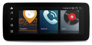 Autoradio Homologado MERCEDES-BENZ CLA-CLASS C117 (2016-18) con NTG5.1 y NTG5.2, Procesador 8 Nucleos (64+4) Android 12 - Pantalla 10.25" con WIFI-GPS-BT- Se integra a la cámara original y joystick original -  PREMIUM series (Importacion 10D)