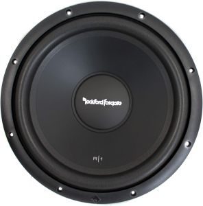 Subwoofer de 12" marca ROCKFORD FOSGATE modelo R1S4-12 (200 RMS) Bobina Simple