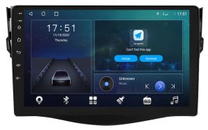 Autoradio para TOYOTA RAV4 años 2008-12, Pantalla QLED de 9" Procesador 8 Nucleos (64+4), Android 12 con Carplay inalambrico + procesador de audio DSP-GPS-BT-USB-WIFI-Chip4G (EN STOCK) OCTA64 SERIES