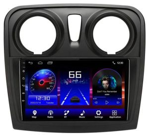 Autoradio para RENAULT LOGAN años 2012-19 (REJILLA REDONDA), Procesador 4 Nucleos (32+2) Android 12 - Pantalla 9" con WIFI-GPS-BT+Cam Ret (EN STOCK) QUADCORE32-BF SERIES