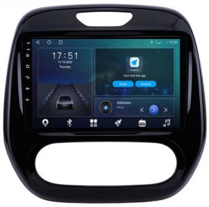 Autoradio para RENAULT CAPTUR años del 2011-19 (CLIMATIZADO), Pantalla QLED de 9" Procesador 8 Nucleos (64+4), Android 12 con Carplay inalambrico + procesador de audio DSP-GPS-BT-USB-WIFI-Chip4G (EN STOCK) OCTA64 SERIES