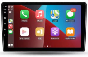 Autoradio para RENAULT modelo DUSTER años del 2014-21, Procesador 4 Nucleos (64+2) Android 13 - Pantalla 10" con CARPLAY y ANDROID AUTO Inalambrico + WIFI-GPS-BT (EN STOCK) QUAD64+2RAM-KBT SERIES