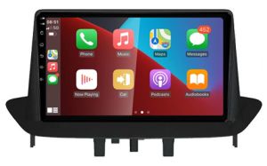 Autoradio para RENAULT FLUENCE años 2008-16, Procesador 4 Nucleos (64+2) Android 13 - Pantalla 9" con CARPLAY y ANDROID AUTO Inalambrico + WIFI-GPS-BT (EN STOCK) QUAD64+2RAM-KBT SERIES