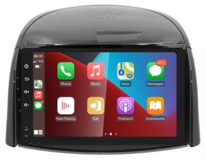 Autoradio para RENAULT KOLEOS años 2008-16, Procesador 4 Nucleos (64+2) Android 13 - Pantalla 9" con CARPLAY y ANDROID AUTO Inalambrico + WIFI-GPS-BT (EN STOCK) QUAD64+2RAM-KBT SERIES