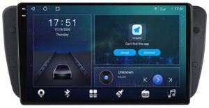 Autoradio para SEAT IBIZA años 2009-13, Pantalla QLED de 9" Procesador 8 Nucleos (64+4), Android 12 con Carplay inalambrico + procesador de audio DSP-GPS-BT-USB-WIFI-Chip4G (EN STOCK) OCTA64 SERIES